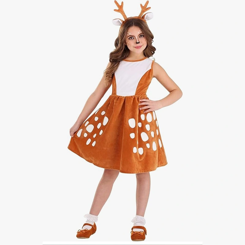 Costume de wapiti pour fille